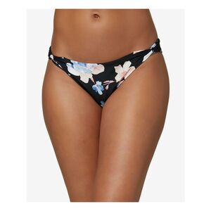 O'NEILL Women's Black Twists Sides Sunset Seabright Bikini Swimsuit Bottom XL